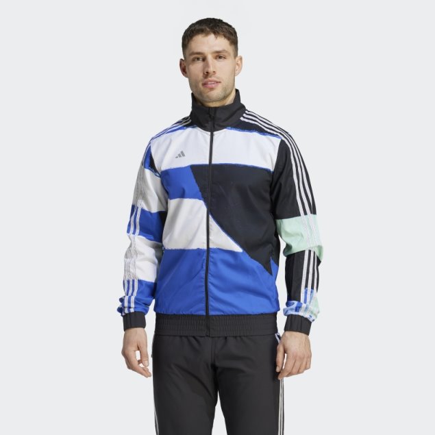 Adidas Trackstand Graphic Chaqueta De Ciclismo Negra