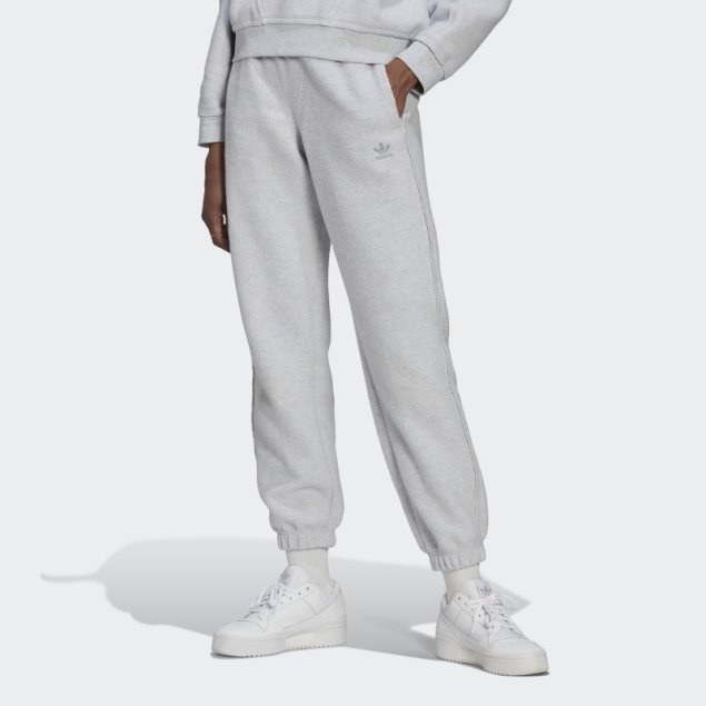 Pantalones De Chándal Adidas Loungewear Gris Claro Jaspeado
