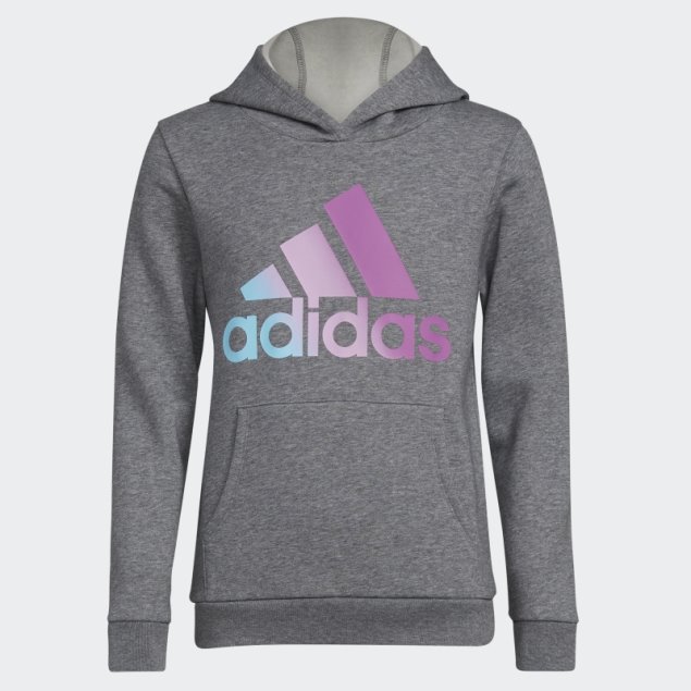 Sudadera Con Capucha De Forro Polar Gráfico Adidas Carbon Hthd