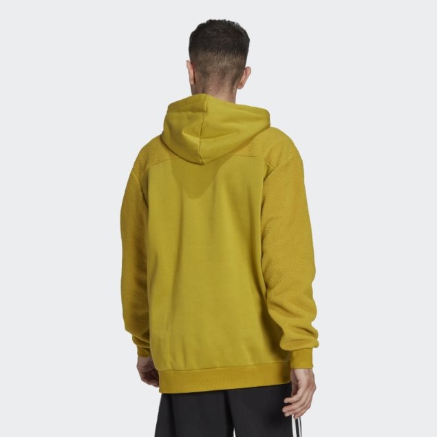 Sudadera Con Capucha Verde Oliva Essentials Adidas