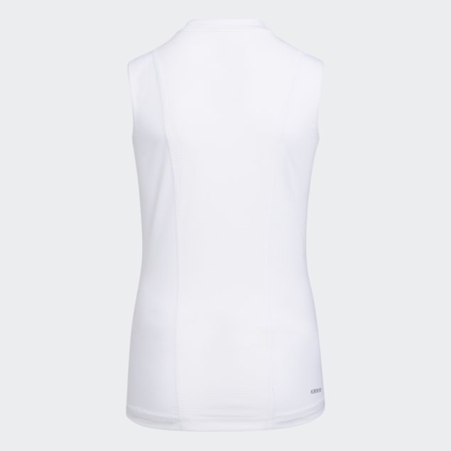 Camiseta Sin Mangas Techfit Blanca Adidas