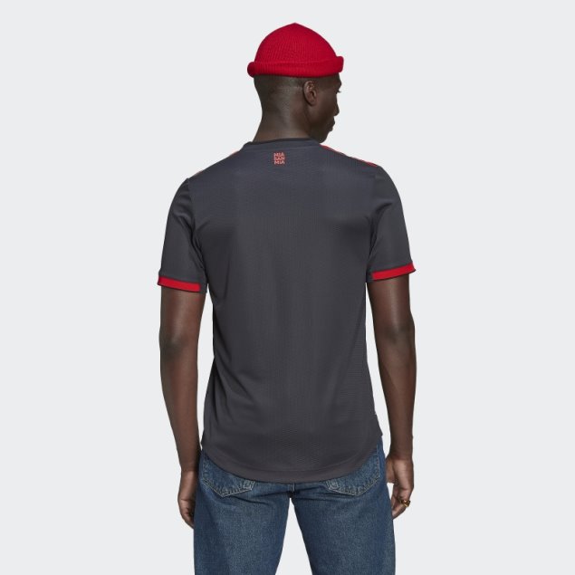 Adidas Camiseta Fc Bayern 22/23 Tercera Equipación Autentico Noche Gris Moda