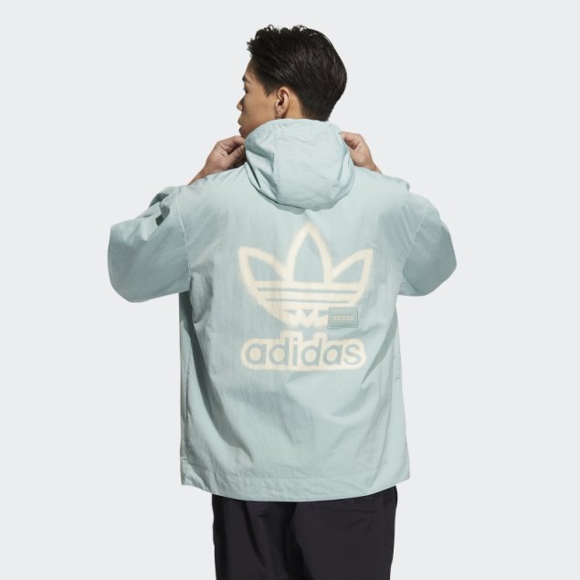 Cortavientos Adidas Adicolor Verde Neblina