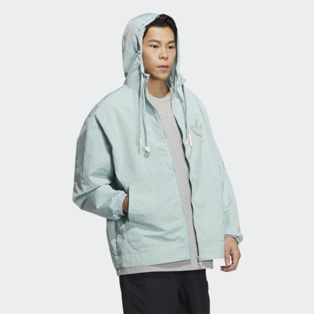 Cortavientos Adidas Adicolor Verde Neblina