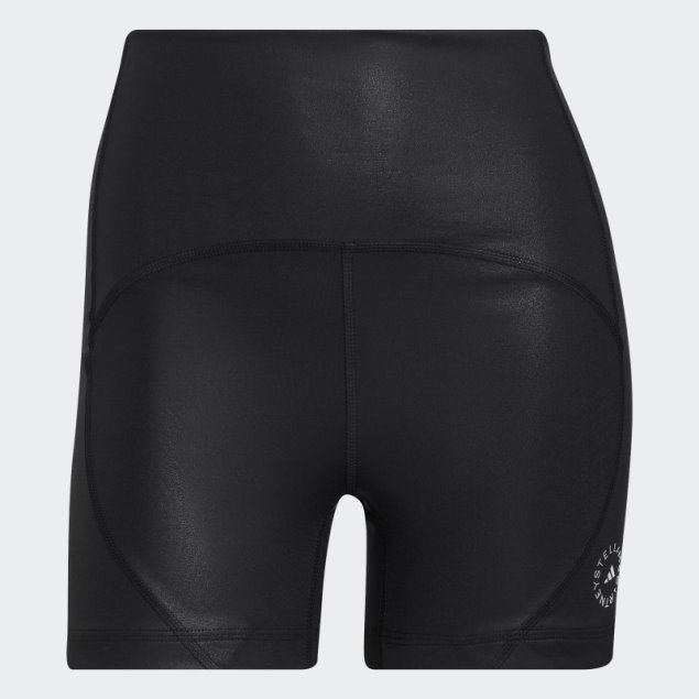 Adidas By Stella Mccartney Truestrength Yoga Medias Cortas Caliente Negro