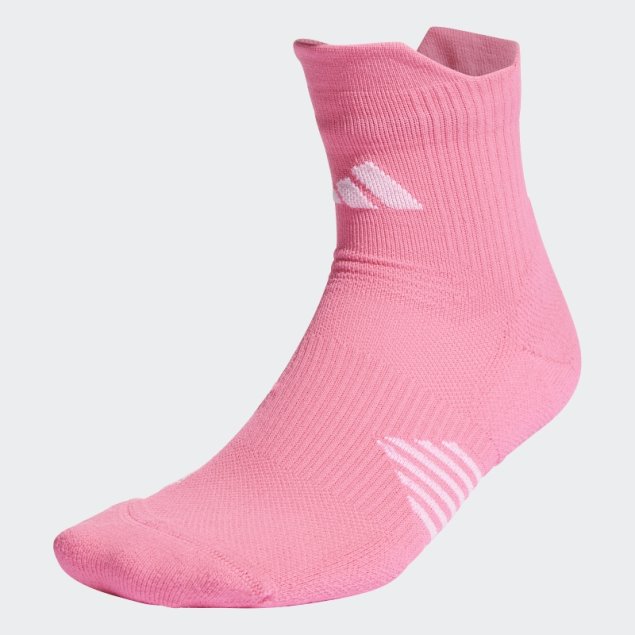 Calcetines Adidas Running X Supernova Quarter Performance Rosa Caliente