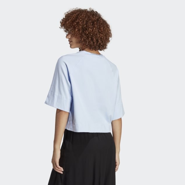 Camiseta Premium Essentials Adidas Azul Amanecer