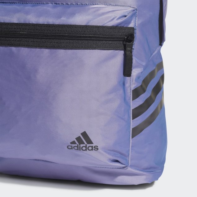 Mochila Adidas Classic Future Icon 3 Rayas Acero
