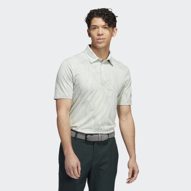 Polo Adidas Verde Mel Mapa Del Campo