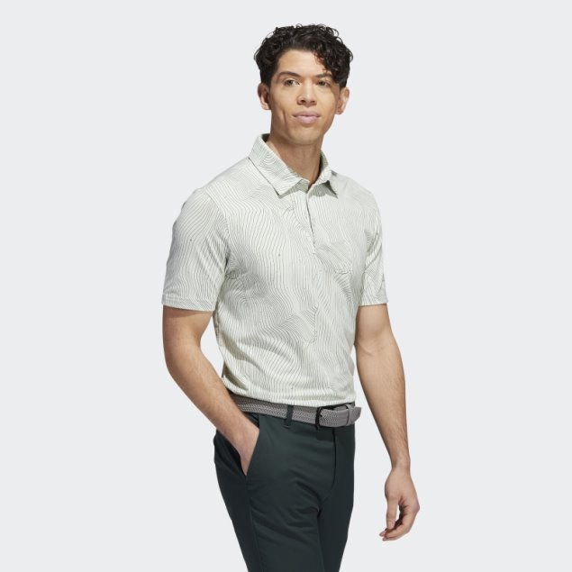 Polo Adidas Verde Mel Mapa Del Campo