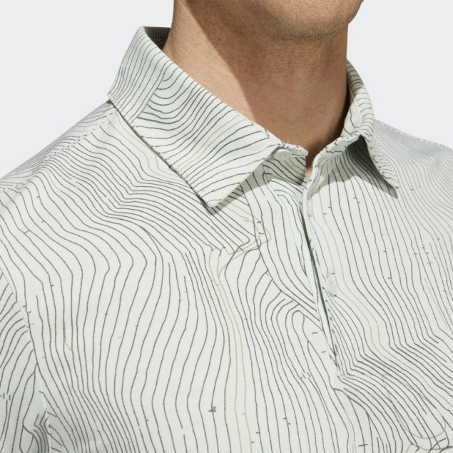 Polo Adidas Verde Mel Mapa Del Campo