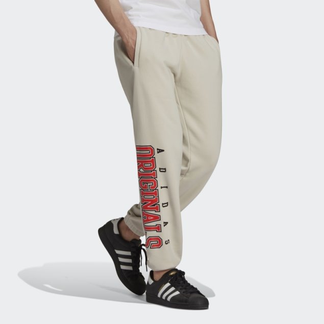 Pantalones Adidas Script Aluminio