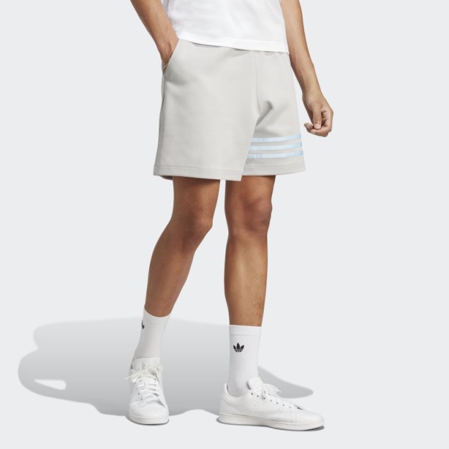 Pantalón Corto Adicolor Neuclassics Gris Adidas