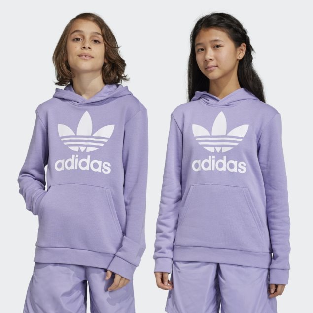 Sudadera Adidas Trefoil Lila