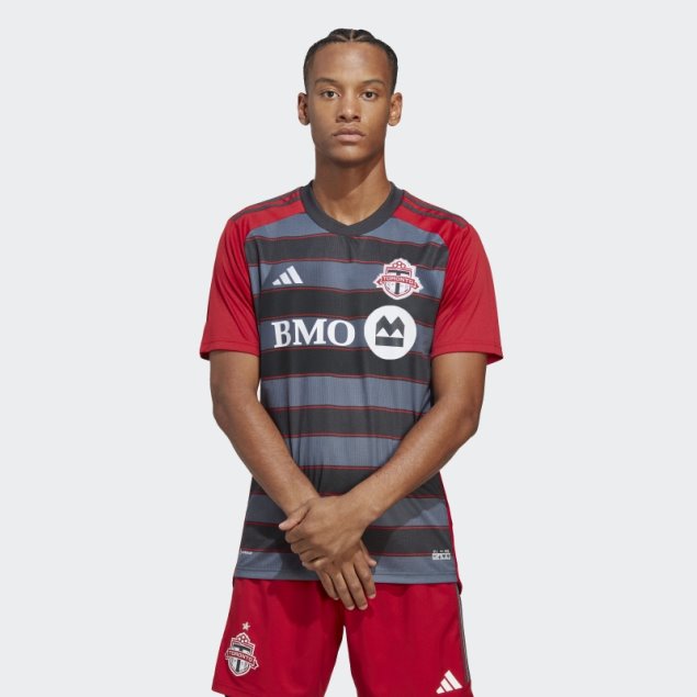 Camiseta Primera Equipación Adidas Toronto Fc 23/24 Gris Sólido