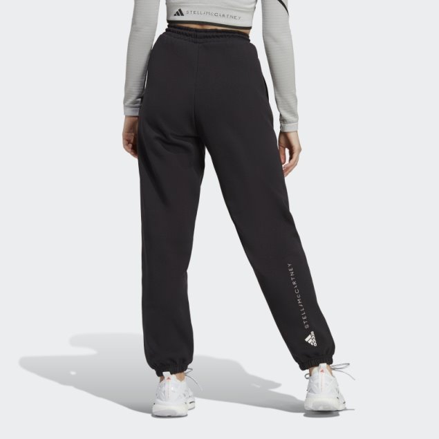 Adidas By Stella Mccartney Pantalones De Chándal Negros