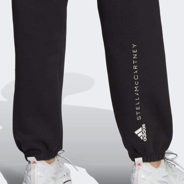 Adidas By Stella Mccartney Pantalones De Chándal Negros