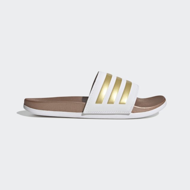 Chanclas Adidas Adilette Comfort Oro Mate