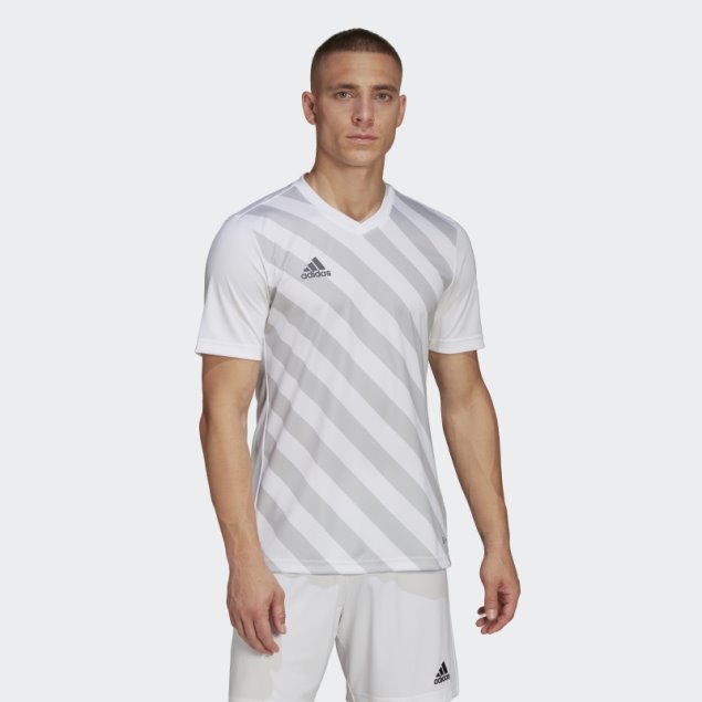 Camiseta Gráfica Adidas Blanca Entrada 22