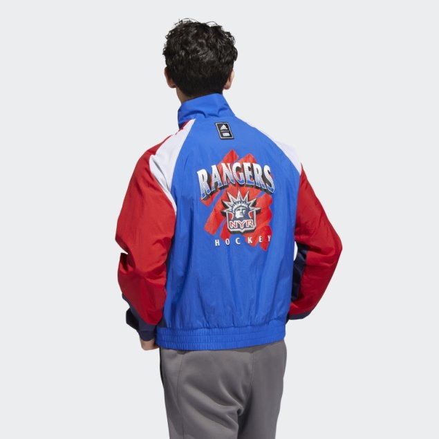 Chaqueta Retro Adidas Marathon Rangers Azul