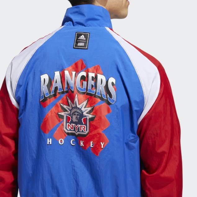 Chaqueta Retro Adidas Marathon Rangers Azul