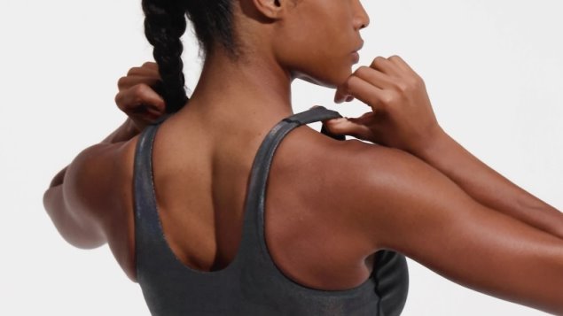 Sujetador Palangre De Sujeción Media Adidas Powerimpact Training Carbon