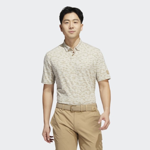 Polo Adidas Hemp Go-to Con Estampado De Camuflaje