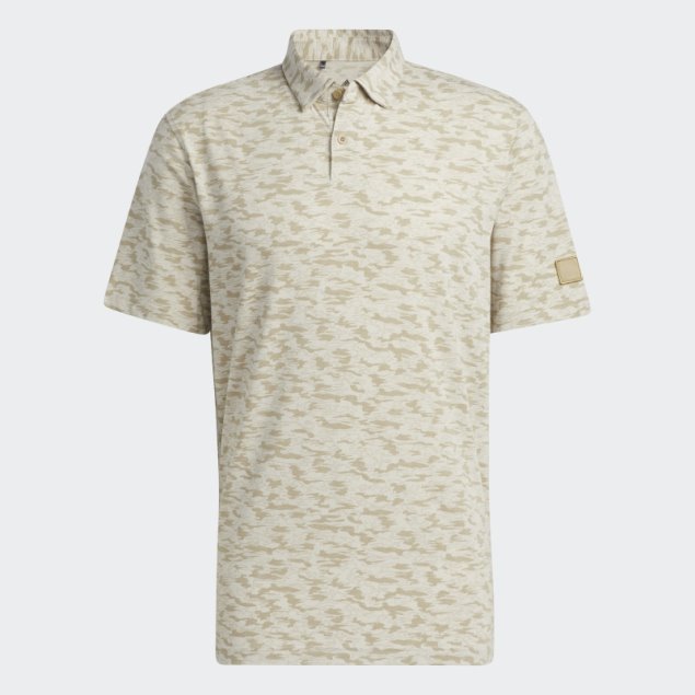 Polo Adidas Hemp Go-to Con Estampado De Camuflaje