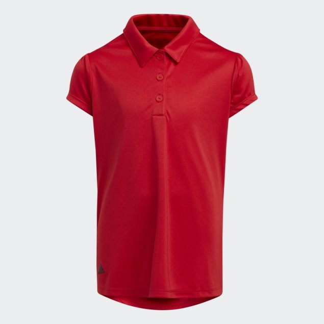 Polo Rojo Performance Primegreen Adidas