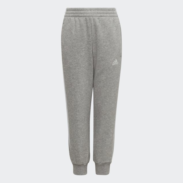 Joggers Adidas Essential De 3 Rayas En Gris Medio
