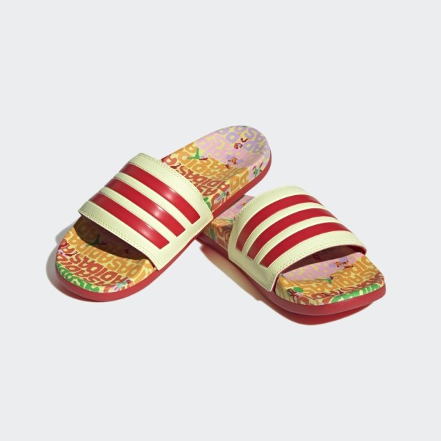 Sandalias Adilette Confort Perla Citrino Adidas