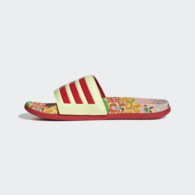 Sandalias Adilette Confort Perla Citrino Adidas