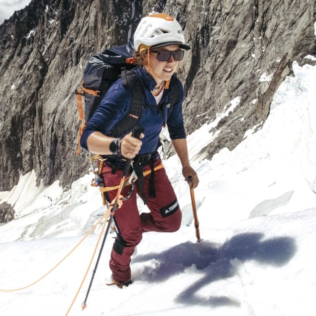 Pantalones Adidas Techrock Mountaineering Rojo