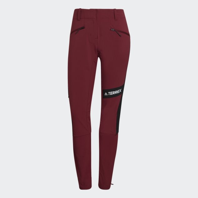 Pantalones Adidas Techrock Mountaineering Rojo
