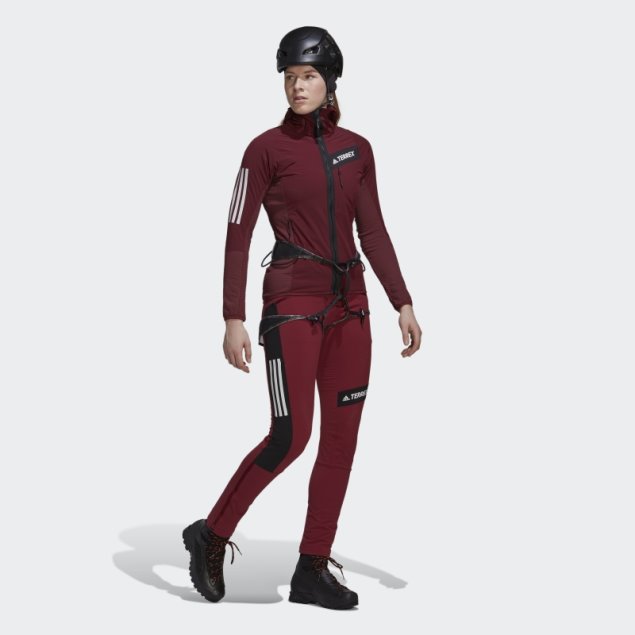 Pantalones Adidas Techrock Mountaineering Rojo