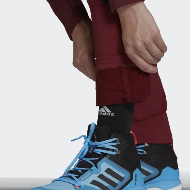 Pantalones Adidas Techrock Mountaineering Rojo