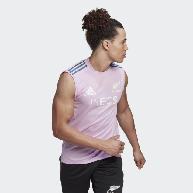 Camiseta Lila All Blacks Rugby Performance Adidas