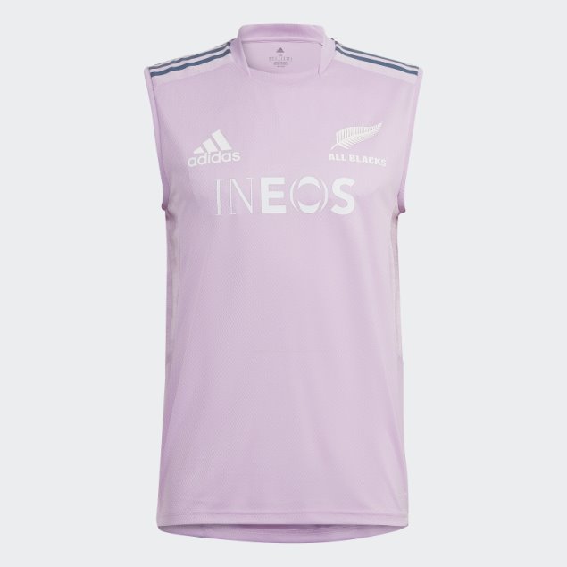 Camiseta Lila All Blacks Rugby Performance Adidas