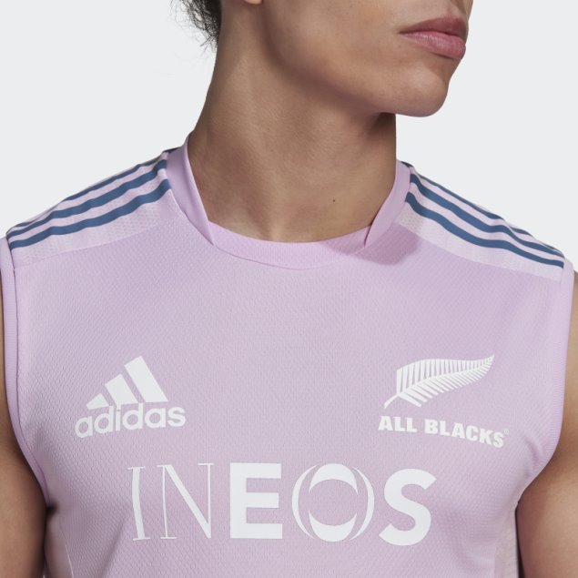 Camiseta Lila All Blacks Rugby Performance Adidas