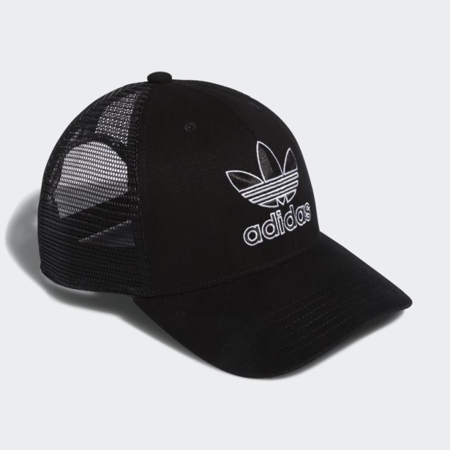 Gorra Adidas Estructurada Trucker Negra