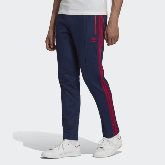 Pantalones De Chándal Adidas Beckenbauer Blancos