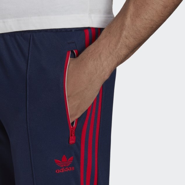 Pantalones De Chándal Adidas Beckenbauer Blancos