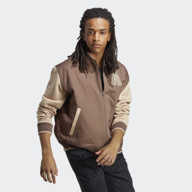 All Szn Logomania Chaqueta Colegiada Tierra Adidas