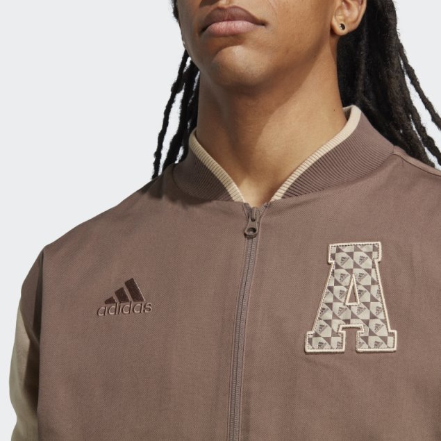 All Szn Logomania Chaqueta Colegiada Tierra Adidas