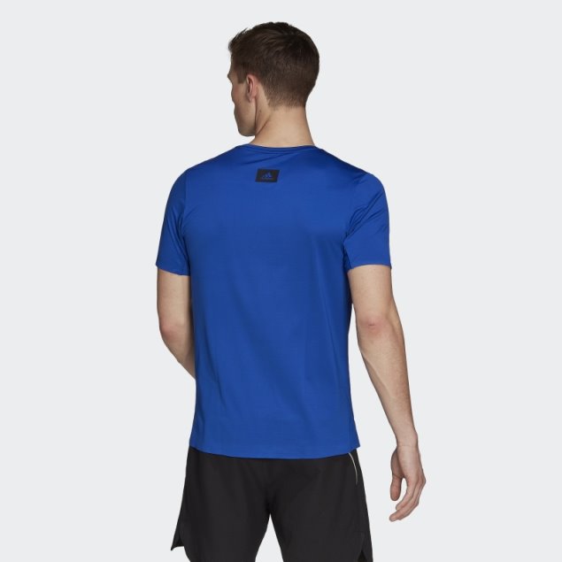 Camiseta De Entrenamiento Azul Real Con Lo Mejor De Adidas
