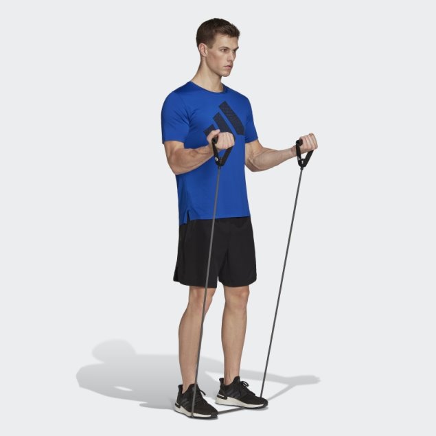 Camiseta De Entrenamiento Azul Real Con Lo Mejor De Adidas