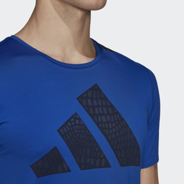 Camiseta De Entrenamiento Azul Real Con Lo Mejor De Adidas