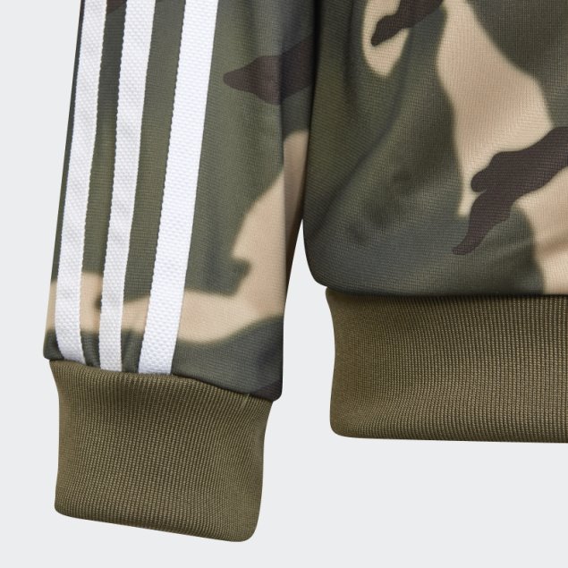 Adidas Chaqueta De Chándal Beige Camo Sst