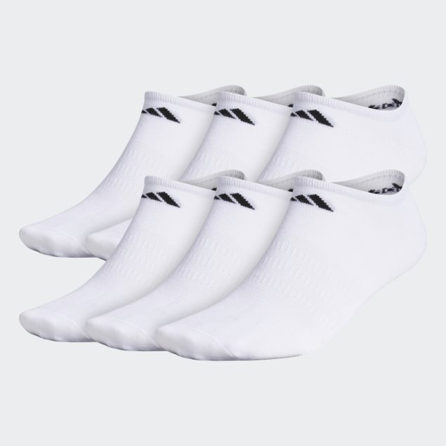 Calcetines Invisibles Superlite Blancos 6 Pares Adidas