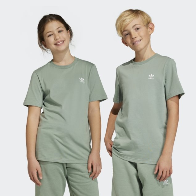 Camiseta Adicolor Verde Plata Adidas